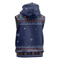 Camping I Hate People Christmas Sleeveless Hoodie Xmas Holiday Patterns - Wonder Print Shop