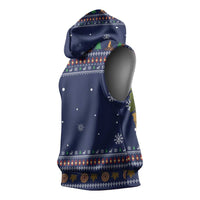 Camping I Hate People Christmas Sleeveless Hoodie Xmas Holiday Patterns - Wonder Print Shop