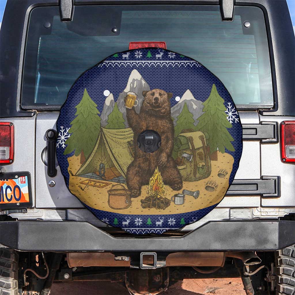 Camping I Hate People Christmas Spare Tire Cover Xmas Holiday Patterns - Wonder Print Shop