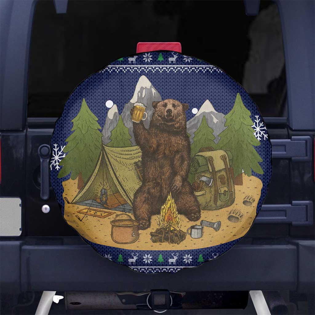 Camping I Hate People Christmas Spare Tire Cover Xmas Holiday Patterns - Wonder Print Shop