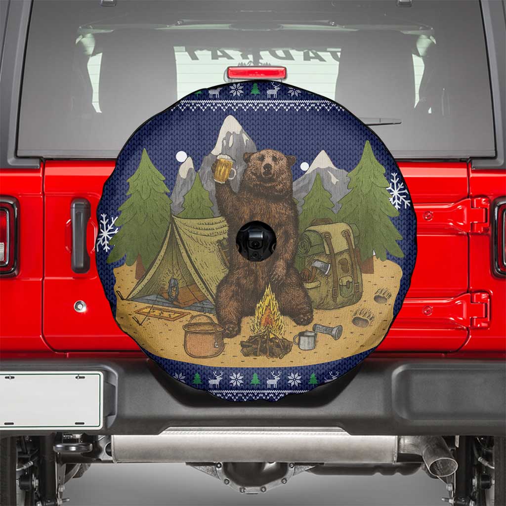 Camping I Hate People Christmas Spare Tire Cover Xmas Holiday Patterns - Wonder Print Shop