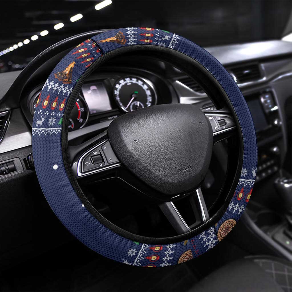 Camping I Hate People Christmas Steering Wheel Cover Xmas Holiday Patterns - Wonder Print Shop