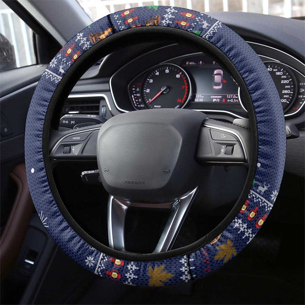 Camping I Hate People Christmas Steering Wheel Cover Xmas Holiday Patterns - Wonder Print Shop