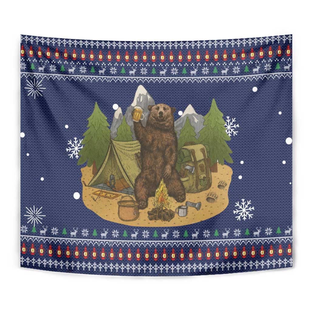 Camping I Hate People Christmas Tapestry Xmas Holiday Patterns - Wonder Print Shop