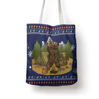 Camping I Hate People Christmas Tote Bag Xmas Holiday Patterns - Wonder Print Shop