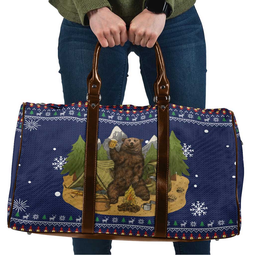 Camping I Hate People Christmas Travel Bag Xmas Holiday Patterns - Wonder Print Shop