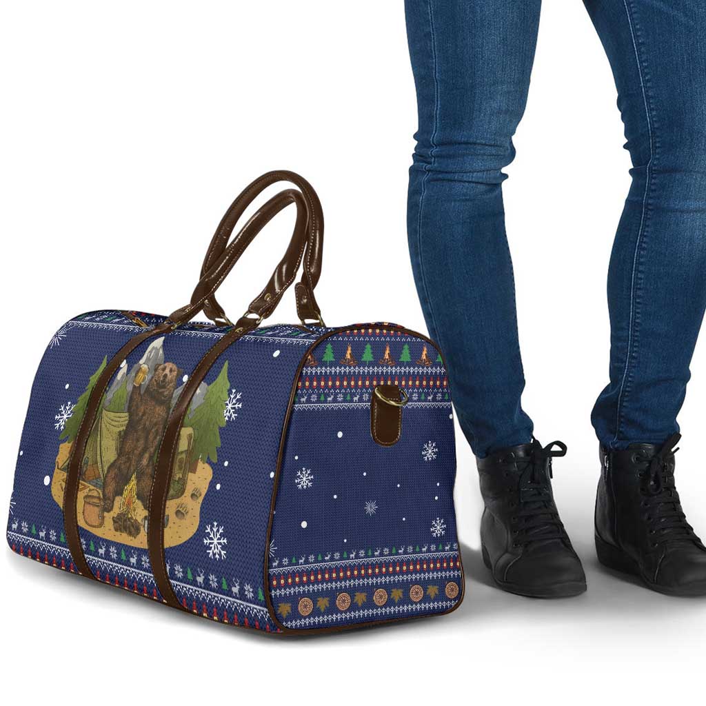 Camping I Hate People Christmas Travel Bag Xmas Holiday Patterns - Wonder Print Shop