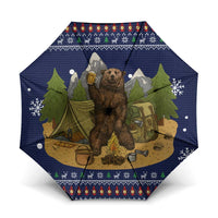 Camping I Hate People Christmas Umbrella Xmas Holiday Patterns - Wonder Print Shop