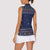 Camping I Hate People Christmas Women Sleeveless Polo Shirt Xmas Holiday Patterns - Wonder Print Shop