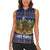 Camping I Hate People Christmas Women Sleeveless Polo Shirt Xmas Holiday Patterns - Wonder Print Shop