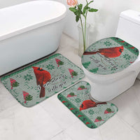 Cardinal I am Always With You Christmas Bathroom Set Xmas Holiday Patterns - Wonder Print Shop