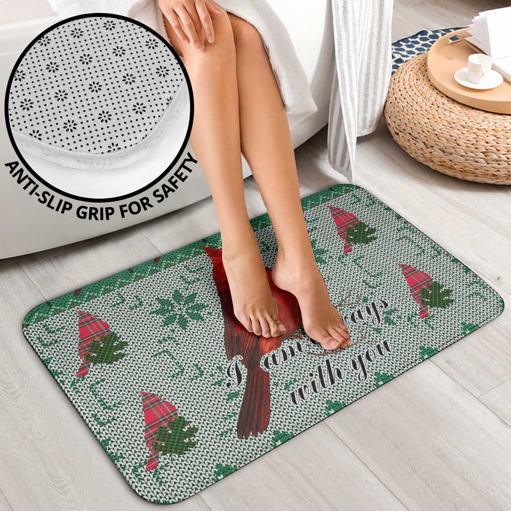 Cardinal I am Always With You Christmas Bathroom Set Xmas Holiday Patterns - Wonder Print Shop
