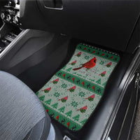 Cardinal I am Always With You Christmas Car Mats Xmas Holiday Patterns - Wonder Print Shop