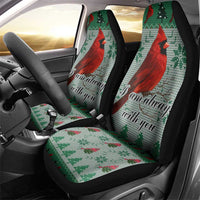 Cardinal I am Always With You Christmas Car Seat Cover Xmas Holiday Patterns - Wonder Print Shop