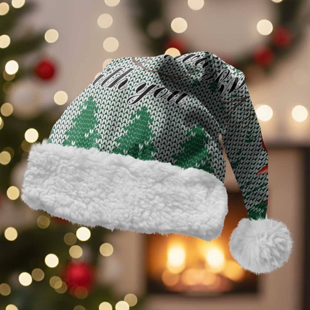 Cardinal I am Always With You Christmas Santa Hat Xmas Holiday Patterns - Wonder Print Shop