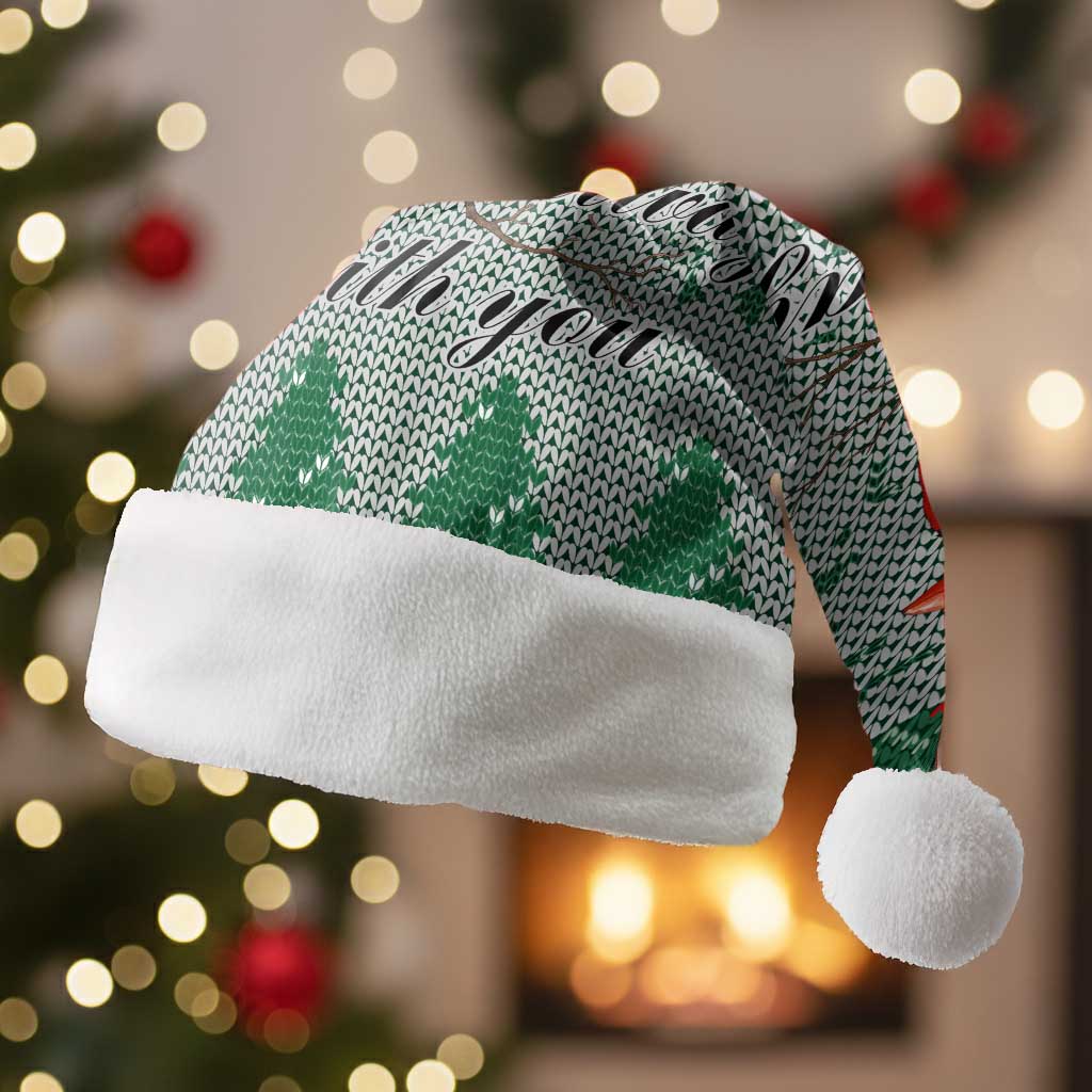 Cardinal I am Always With You Christmas Santa Hat Xmas Holiday Patterns - Wonder Print Shop