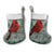 Cardinal I am Always With You Christmas Stocking Xmas Holiday Patterns - Wonder Print Shop