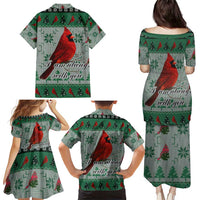 Cardinal I am Always With You Christmas Family Matching Puletasi and Hawaiian Shirt Xmas Holiday Patterns - Wonder Print Shop