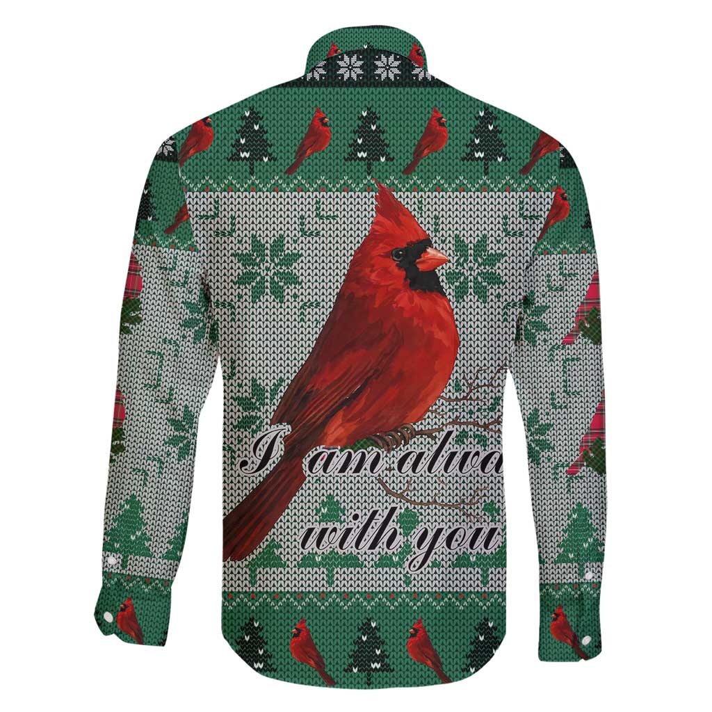 Cardinal I am Always With You Christmas Family Matching Summer Maxi Dress and Hawaiian Shirt Xmas Holiday Patterns - Wonder Print Shop
