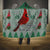 Cardinal I am Always With You Christmas Hooded Blanket Xmas Holiday Patterns - Wonder Print Shop