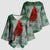 Cardinal I am Always With You Christmas Kimono Sleeve Blouse Xmas Holiday Patterns - Wonder Print Shop