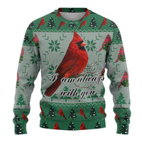 Cardinal I am Always With You Christmas Ugly Christmas Sweater Xmas Holiday Patterns - Wonder Print Shop