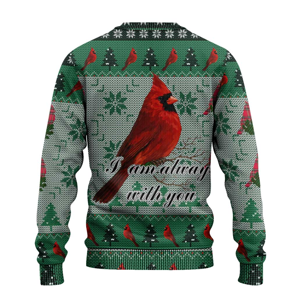Cardinal I am Always With You Christmas Ugly Christmas Sweater Xmas Holiday Patterns - Wonder Print Shop