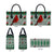 Cardinal I am Always With You Christmas Leather Bag Xmas Holiday Patterns - Wonder Print Shop