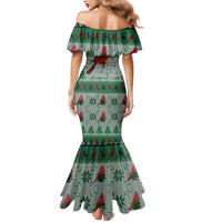 Cardinal I am Always With You Christmas Mermaid Dress Xmas Holiday Patterns - Wonder Print Shop