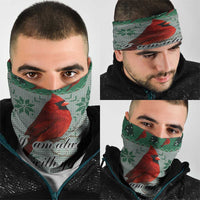 Cardinal I am Always With You Christmas Neck Gaiter Xmas Holiday Patterns - Wonder Print Shop