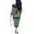 Cardinal I am Always With You Christmas Off The Shoulder Long Sleeve Dress Xmas Holiday Patterns - Wonder Print Shop