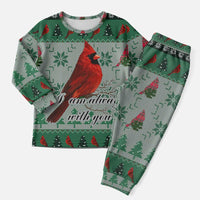 Cardinal I am Always With You Christmas Pajama Set Xmas Holiday Patterns - Wonder Print Shop