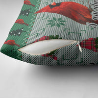 Cardinal I am Always With You Christmas Pillow Cover Xmas Holiday Patterns - Wonder Print Shop