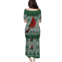 Cardinal I am Always With You Christmas Puletasi Xmas Holiday Patterns - Wonder Print Shop
