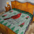 Cardinal I am Always With You Christmas Quilt Xmas Holiday Patterns - Wonder Print Shop