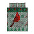 Cardinal I am Always With You Christmas Quilt Bed Set Xmas Holiday Patterns - Wonder Print Shop