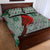 Cardinal I am Always With You Christmas Quilt Bed Set Xmas Holiday Patterns - Wonder Print Shop