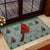 Cardinal I am Always With You Christmas Rubber Doormat Xmas Holiday Patterns - Wonder Print Shop