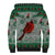 Cardinal I am Always With You Christmas Sherpa Hoodie Xmas Holiday Patterns - Wonder Print Shop