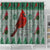 Cardinal I am Always With You Christmas Shower Curtain Xmas Holiday Patterns - Wonder Print Shop