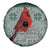 Cardinal I am Always With You Christmas Spare Tire Cover Xmas Holiday Patterns - Wonder Print Shop