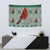 Cardinal I am Always With You Christmas Tapestry Xmas Holiday Patterns - Wonder Print Shop