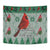 Cardinal I am Always With You Christmas Tapestry Xmas Holiday Patterns - Wonder Print Shop