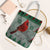 Cardinal I am Always With You Christmas Tote Bag Xmas Holiday Patterns - Wonder Print Shop