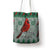 Cardinal I am Always With You Christmas Tote Bag Xmas Holiday Patterns - Wonder Print Shop