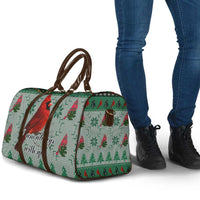 Cardinal I am Always With You Christmas Travel Bag Xmas Holiday Patterns - Wonder Print Shop