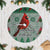 Cardinal I am Always With You Christmas Tree Skirt Xmas Holiday Patterns - Wonder Print Shop