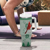 Cardinal I am Always With You Christmas Tumbler With Handle Xmas Holiday Patterns - Wonder Print Shop