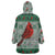 Cardinal I am Always With You Christmas Wearable Blanket Hoodie Xmas Holiday Patterns - Wonder Print Shop