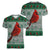 Cardinal I am Always With You Christmas Women V-Neck T-Shirt Xmas Holiday Patterns - Wonder Print Shop